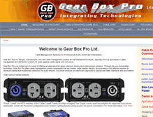 Tablet Screenshot of gearboxpro.com